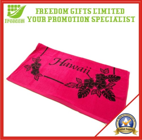 Promotional Reactive Printing Cotton Beach Towel (FREEDOM-BT001)