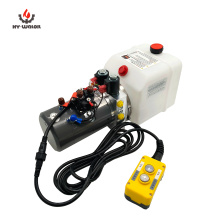 12V Electric Double Acting Hydraulic Plastic Power Unit