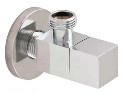Brushed Nickel SS304 ninety degree angle valve