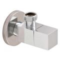 Chromed Brass single way toilet angle valve