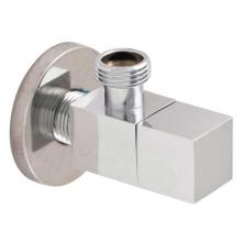 Chromed Brass single way toilet angle valve