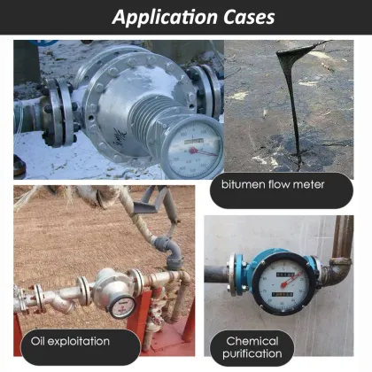 Intelligent Hydraulic Oil Flow Meter for High Viscosity Diesel, Thermal Oil, and Heavy Oil