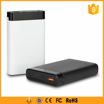 Two-way fast charging QC 2.0 10000mah power bank with type c terminal