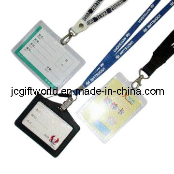 ID Card Holder Lanyard, Badge Lanyard (JC215L)