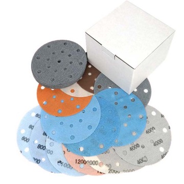 6 Inch 150mm 17 Hole Superfine Sanding Film Disc for Wet/Dry Sanding and Automotive Paint Polishing