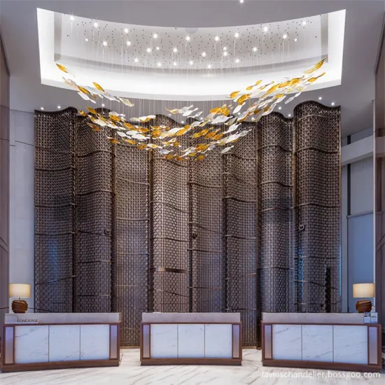 Modern custom chandelier Design Indoor Decoration Hotel