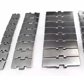 SS812-K450: Stainless Steel Flat Top Chain Plate Conveyor Belt