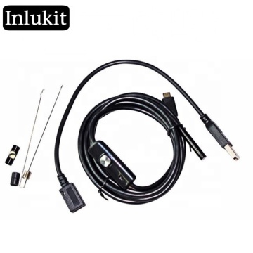 5,5 mm 0,5 m USB Tragbar 6 LED -Boorescope -Inspektion Endoskop: umfassende Suchmaschine