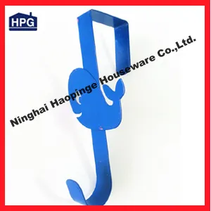 Iron metal door hook over the door hooks
