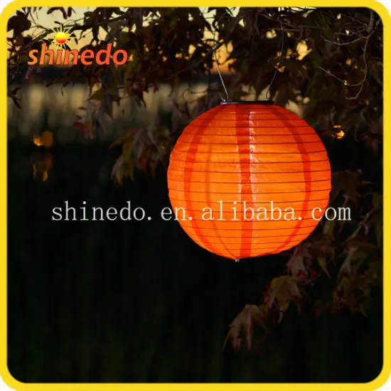 2016 New hot solar decoration Chinese lantern led lamp for holiday