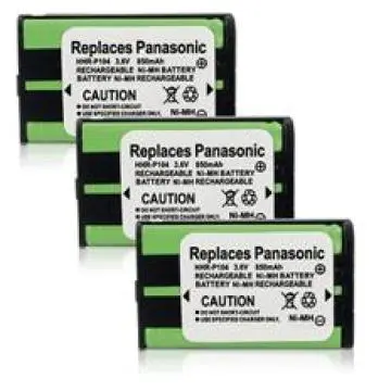 Telefon-Akku Panasonic Cordless phone replacement battery HHR-P105