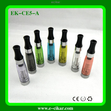 Best Quality  ego CE5 clearomizer with long wicks and 1.6ml capacity