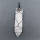 Retro natural crystal sword shaped manual winding pendant pine Opal Pendant Necklace for men and women