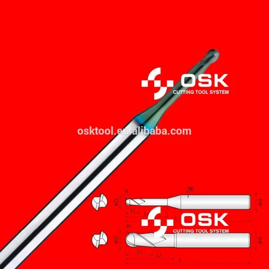 production and wholesale coolant thru end mills