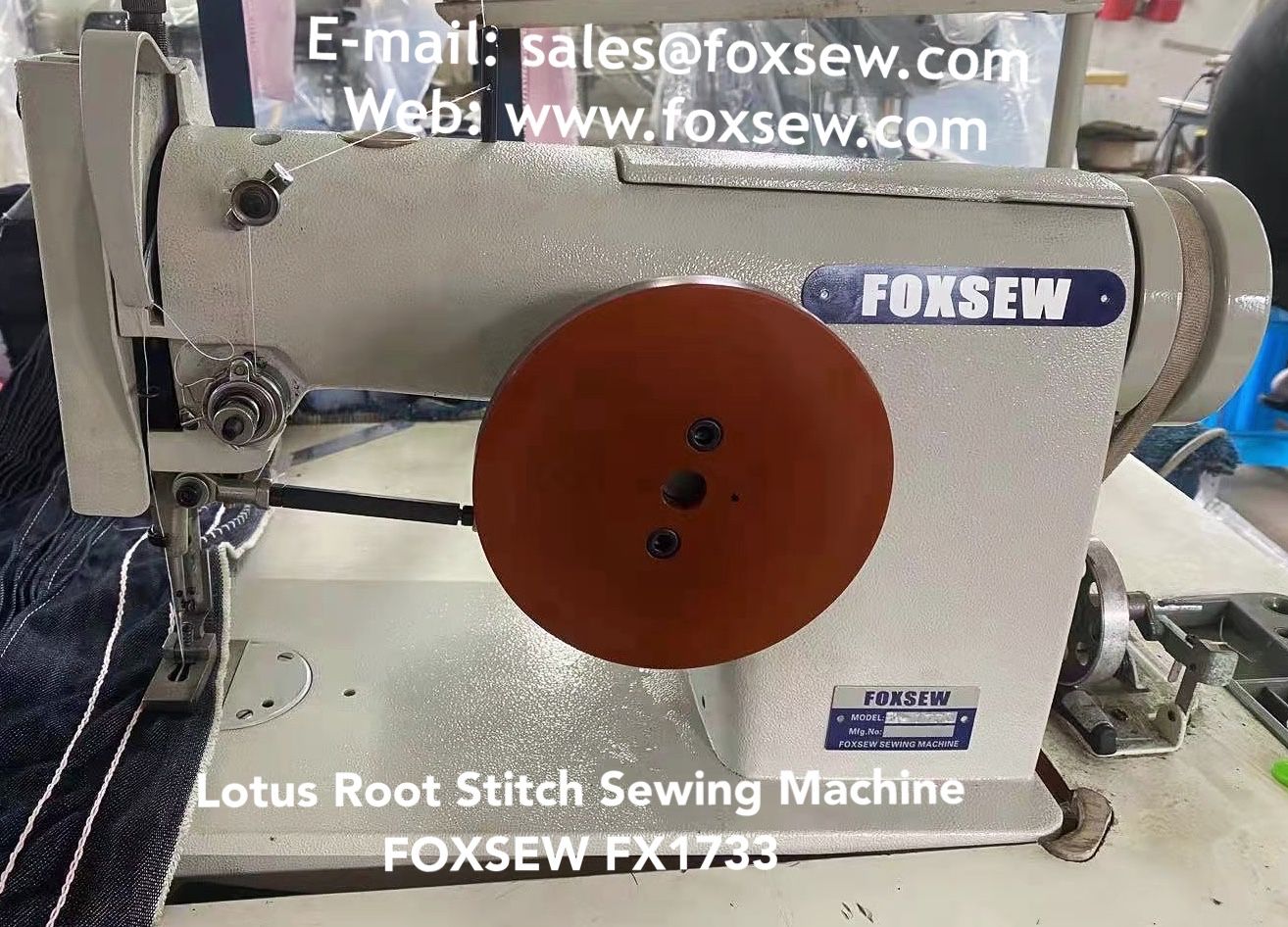 Lotus Root Stitch Sewing Machine FOXSEW FX1733 -1