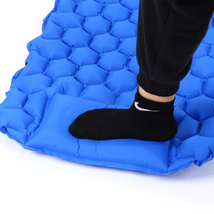 Ultralight Self-Inflating Delta Hiking Air Mattress for Lightweight Backpacking