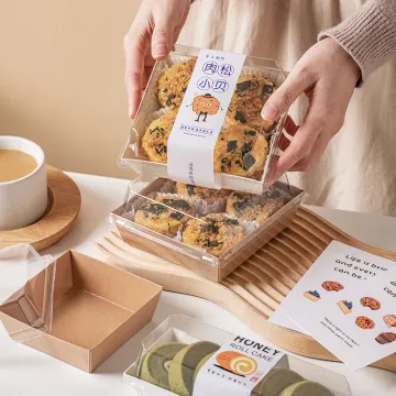 Kraft Paper Box with Clear Lid for Burger