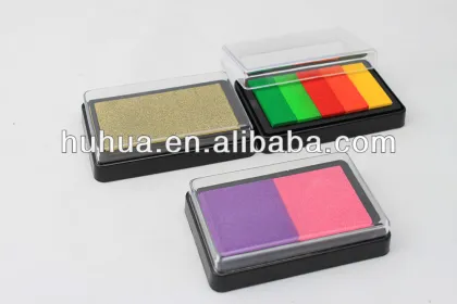 water color plastic ink pad non-toxic ink inside