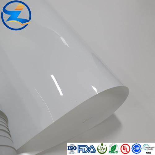 Películas de PVC rígido dobráveis ​​opacas de grau alimentício 0,3