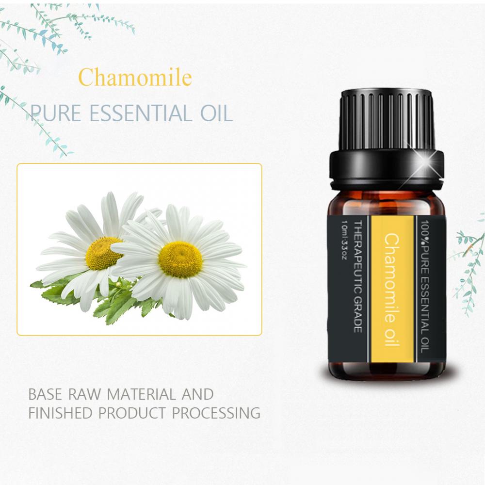 Pure Natural Organic Chamomile Essential Oil For Skincare