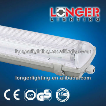 2*58W IP65 T8 ABS/PC Fluorescent Lighting Fixture with Magnetic/ Electronic Ballast single lamps