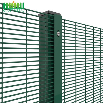 Keselamatan Tinggi PVC-Bersalut 358 Pagar Welded Wire Mesh