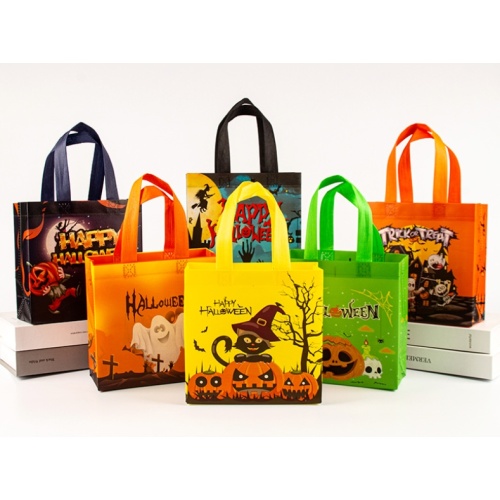 Beg hadiah rpet berlapis halloween