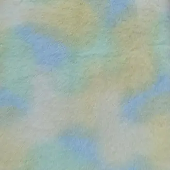 Knit Tie-dye Bunny Fleece