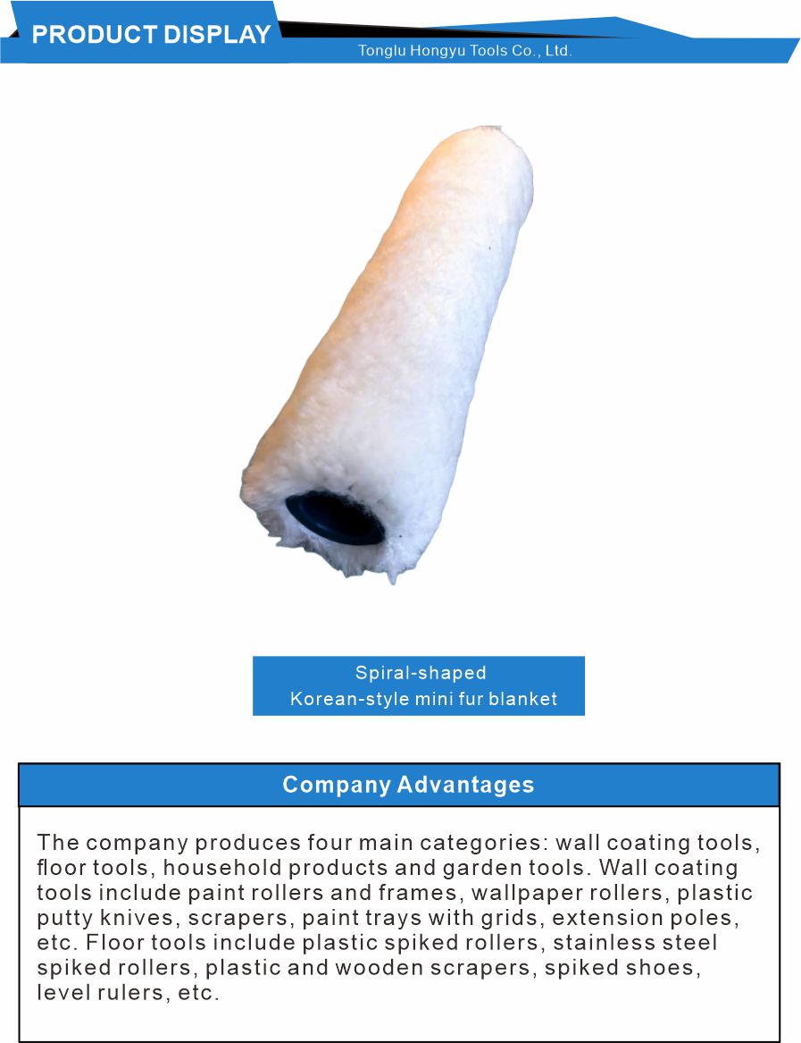 High Absorption Screw Structure Roller