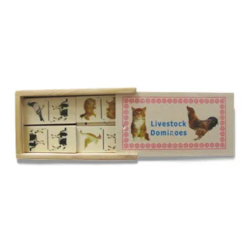 Domino Chess with 7.5 x 3.5cm Block Size, Made of Poplar and MDF or Solid WoodNew