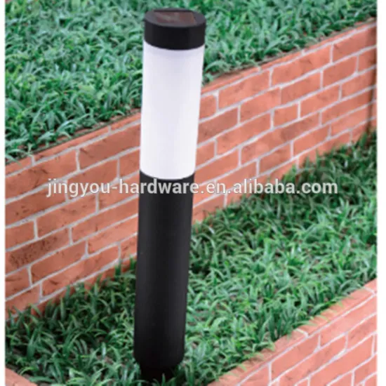 solar bollard garden solar glow lights