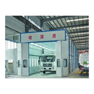 High-Temperature Spray Painting Booth for Large Autos
