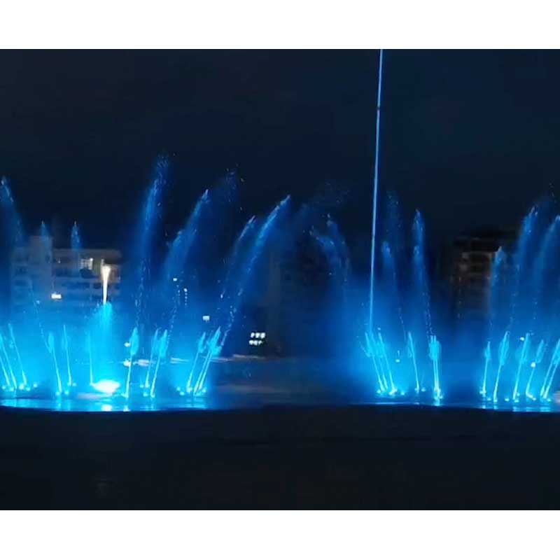 Tanzbrunnen musikalisches Wasser Merkmal