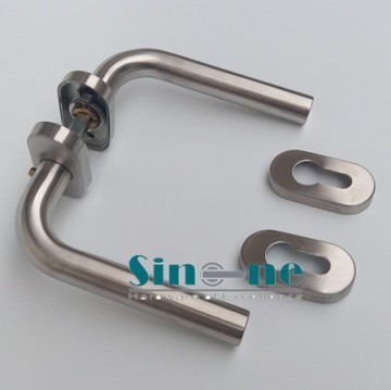 SINONE fire rated stainless steel door handle