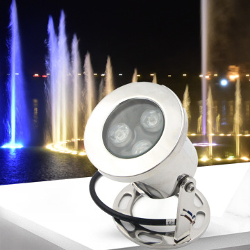 RGBW IP68 3W DMX512 Kleine Wasserlichter für Garten