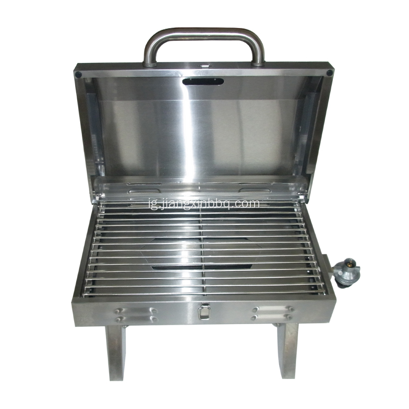 Igwe anaghị agba nchara tabletop Portable Gas BBQ