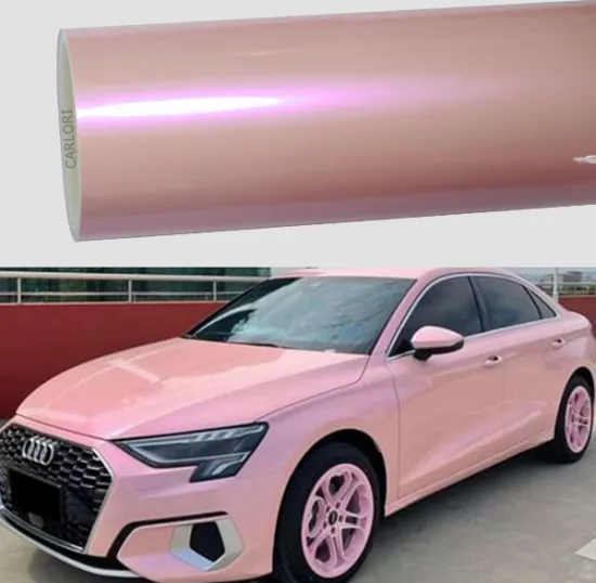 chameleon fantasy rouge pink car wrap vinyl