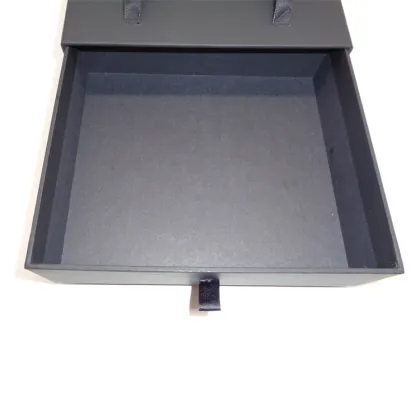 Soft Touch Paperboard Sliding Rigid Gift Box