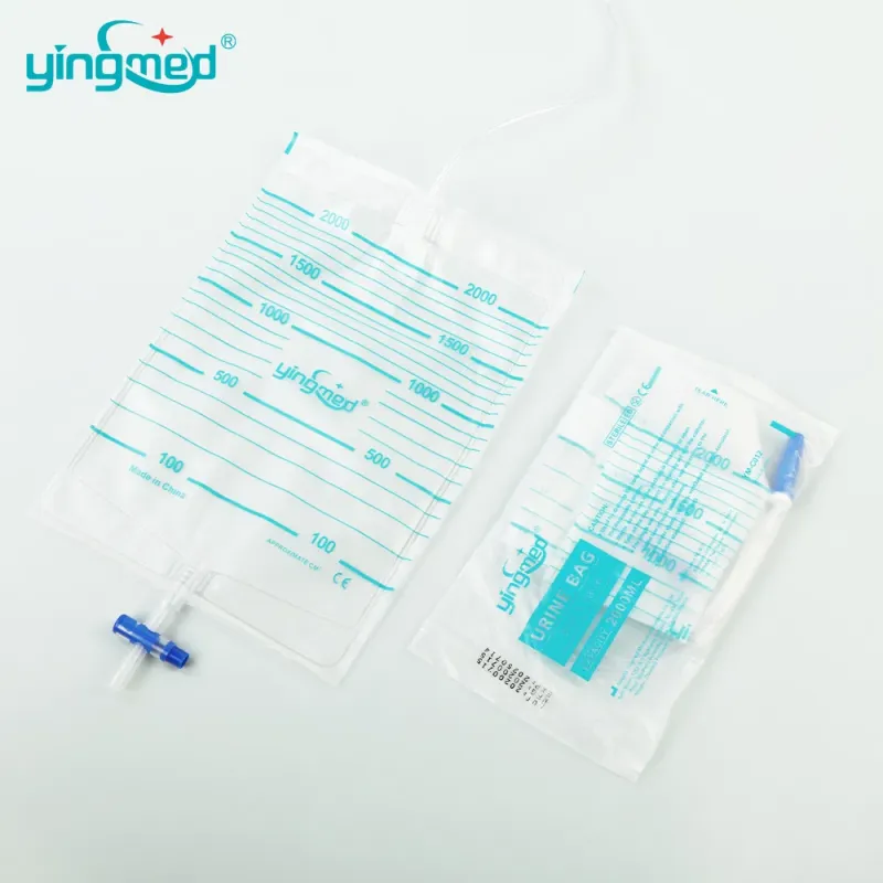Economic Luxury Urinary Drainage Bag (2000ml T Valve)