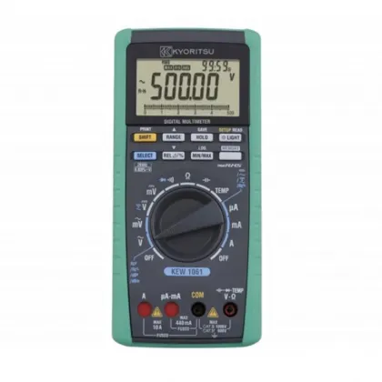 Kyoritsu KEW 1061 Digital Multimeter 0.02% Basic DC Accuracy