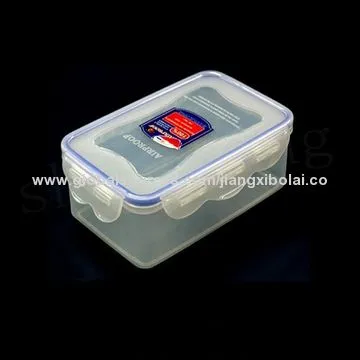 PP small plastic snapware airtight food storage container