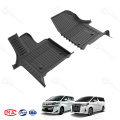 Mats de piso de todo el clima para Alphard/Vellfire