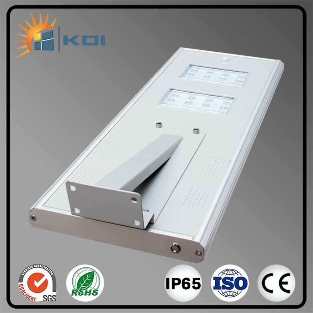 تصميم جديد IP65 20W ضوء الشارع المتكاملة