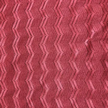 Knitted Crinkle With Hollow Wave Fabric