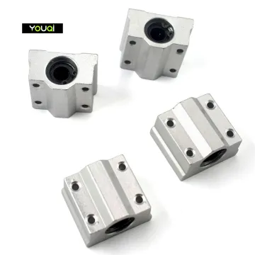 Linear Ball Bearing Slide Blocks Units: SC6UU, SCS8UU, SC10UU, SCS12UU