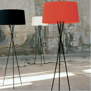 Modern Home Decor Fancy G5 Fabric Tripod Floor Lamp