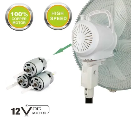 Rechargeable USB Portable Remote Control Cold Table Fan
