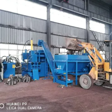 Steel Metal Filings Drilling Cuttings Briquette Machine