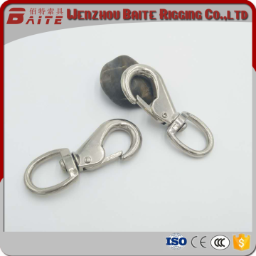 Baite bag hardware luggage accessory zinc alloy round eye snap k95 swivel hook