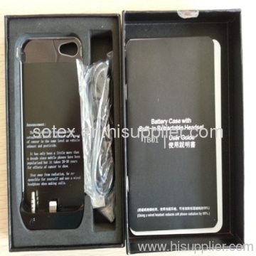 High Quality Power Bank With Built-in Earphone For Iphone 5 